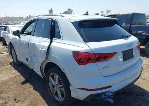 2021 Audi Q3 Premium 45 Tfsi S Line Quattro Tiptronic from USA, damaged, VIN WA1DECF36M1028109